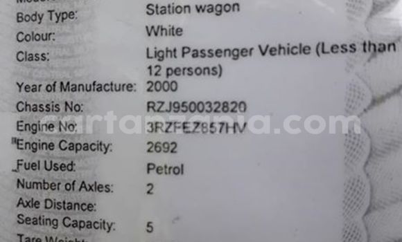 Buy Used Toyota Land Cruiser Prado White Car in Dar es Salaam in Dar es Salaam Buy Used Toyota Land Cruiser Prado White Car in Dar es Salaam in Dar es Salaam