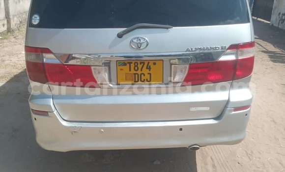 Buy Used Toyota Alphard Silver Car in Dar es Salaam in Dar es Salaam Buy Used Toyota Alphard Silver Car in Dar es Salaam in Dar es Salaam