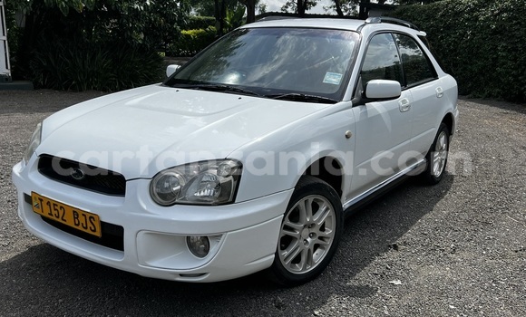 Buy Used Subaru Impreza White Car in Arusha in Arusha
