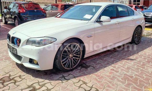 Buy Used BMW 5–Series White Car in Bagamoyo in Pwani