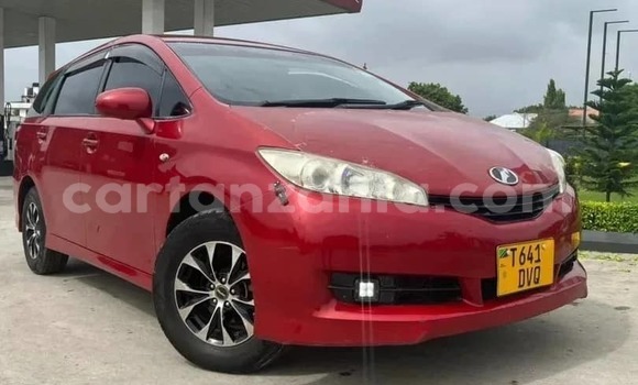 Nunua Ilio tumika Toyota Wish Nyekundu Gari ndani ya Temeke nchini Dar es Salaam