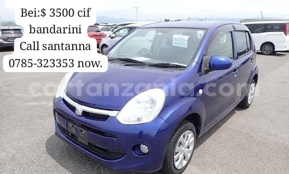 Buy New Toyota Passo Blue Car in Dar es Salaam in Dar es Salaam