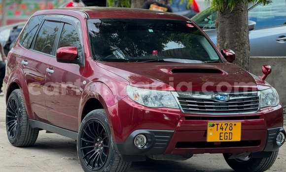 Nunua Ilio tumika Subaru Forester Nyekundu Gari ndani ya Dar es Salaam nchini Dar es Salaam