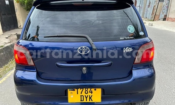 Buy Used Toyota Vitz Blue Car in Bagamoyo in Pwani Buy Used Toyota Vitz Blue Car in Bagamoyo in Pwani