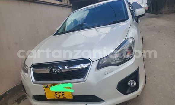 Buy Used Subaru Impreza White Car in Dar es Salaam in Dar es Salaam