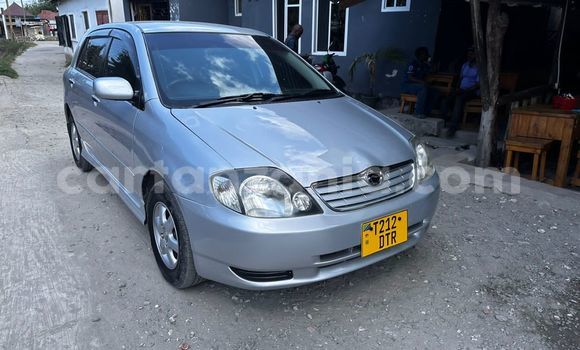 Buy Used Toyota Allex Silver Car in Dar es Salaam in Dar es Salaam