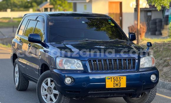 Buy Used Toyota Kruger Blue Car in Ilala in Dar es Salaam Buy Used Toyota Kruger Blue Car in Ilala in Dar es Salaam