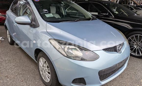 Buy Import Mazda Demio Blue Car in Mwanza in Mwanza