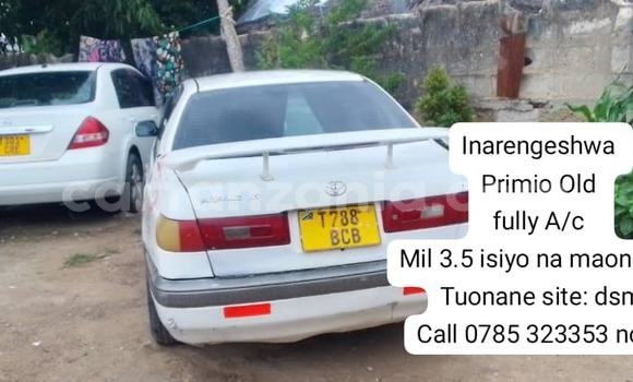 Buy Used Toyota Premio White Car in Buhigwe in Kigoma Buy Used Toyota Premio White Car in Buhigwe in Kigoma