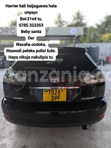 Big with watermark toyota harrier dodoma bahi 24434