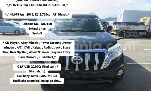 Buy Used Toyota Land Cruiser Prado Black Car in Bariadi in Simiyu