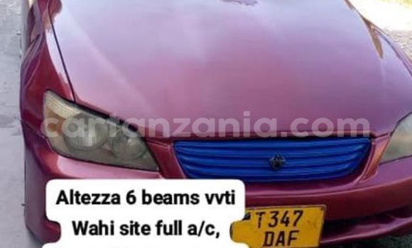 Buy Used Toyota Altezza Red Car in Bariadi in Simiyu Buy Used Toyota Altezza Red Car in Bariadi in Simiyu