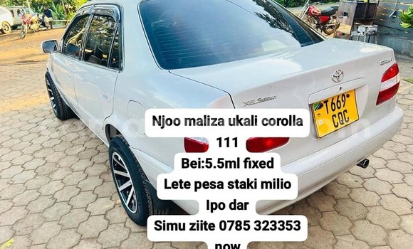 Buy Used Toyota Corolla Other Car in Bahi in Dodoma Buy Used Toyota Corolla Other Car in Bahi in Dodoma