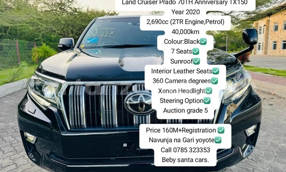 Buy New Toyota Prado Black Car in Dar es Salaam in Dar es Salaam Buy New Toyota Prado Black Car in Dar es Salaam in Dar es Salaam
