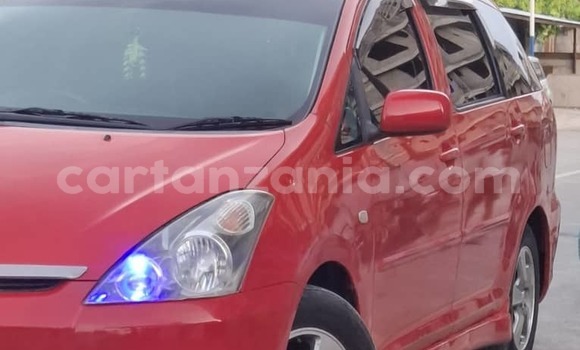 Nunua Ilio tumika Toyota Wish Nyekundu Gari ndani ya Dar es Salaam nchini Dar es Salaam