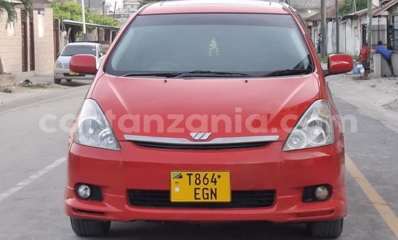 Buy Used Toyota Wish Red Car in Dar es Salaam in Dar es Salaam