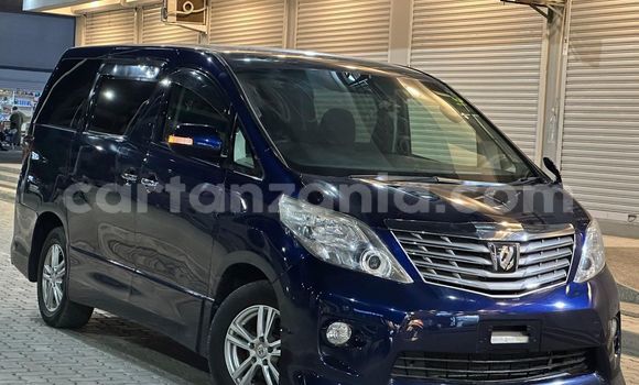 Buy New Toyota Alphard Blue Car in Dar es Salaam in Dar es Salaam