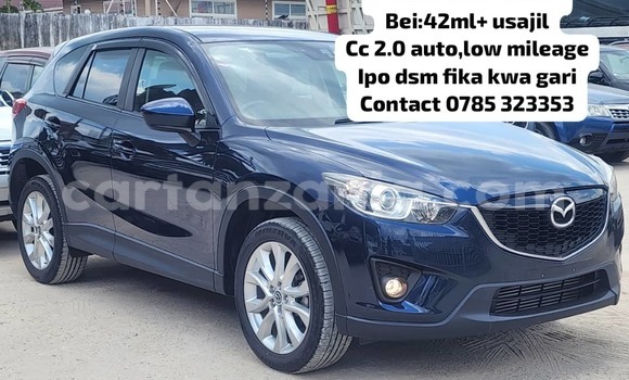 Nunua Mpya Mazda CX-5 Bluu Gari ndani ya Dar es Salaam nchini Dar es Salaam