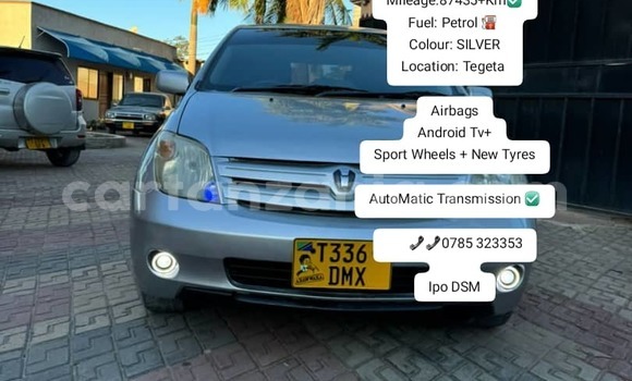 Buy Used Toyota IST Silver Car in Dar es Salaam in Dar es Salaam