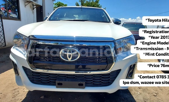 Buy Used Toyota Hilux White Car in Dar es Salaam in Dar es Salaam