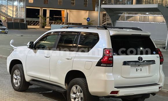 Buy Import Toyota Land Cruiser Prado White Car in Dar es Salaam in Dar es Salaam