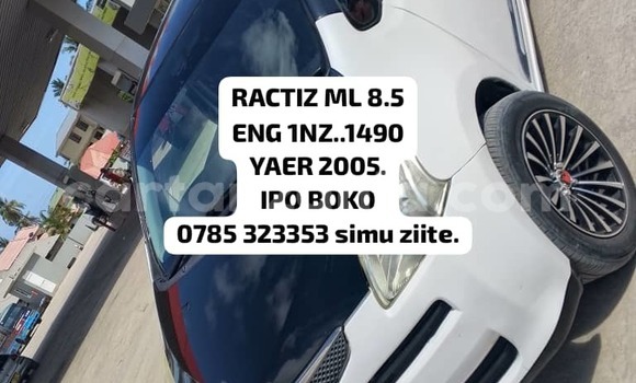 Buy Used Toyota Ractis White Car in Dar es Salaam in Dar es Salaam