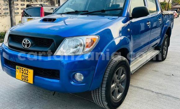 Buy Used Toyota Hilux Blue Car in Dar es Salaam in Dar es Salaam