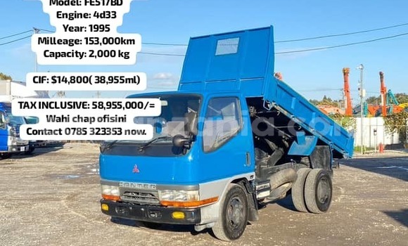 Buy New Mitsubishi Fuso Fighter Blue Truck in Dar es Salaam in Dar es Salaam