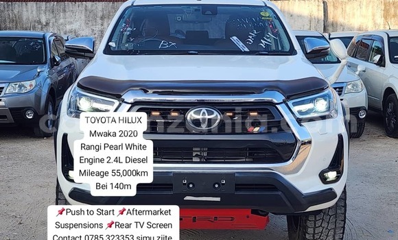 Nunua Mpya Toyota Hilux Nyeupe Gari ndani ya Dar es Salaam nchini Dar es Salaam