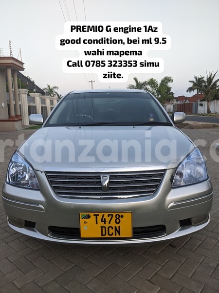 Big with watermark toyota premio dar es salaam dar es salaam 25257