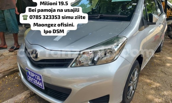 Buy New Toyota Vitz Silver Car in Dar es Salaam in Dar es Salaam