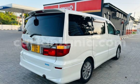 Buy Used Toyota Alphard White Car in Dar es Salaam in Dar es Salaam