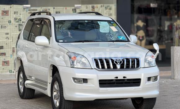 Buy Used Toyota Prado White Car in Dar es Salaam in Dar es Salaam