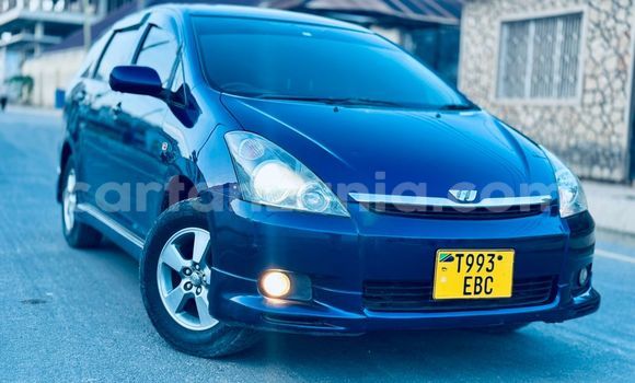 Buy Used Toyota Wish Blue Car in Dar es Salaam in Dar es Salaam