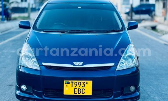 Buy Used Toyota Wish Blue Car in Dar es Salaam in Dar es Salaam