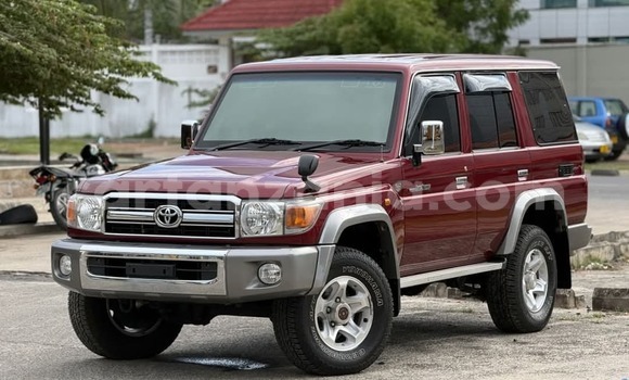 Buy Import Toyota Land Cruiser Red Car in Dar es Salaam in Dar es Salaam