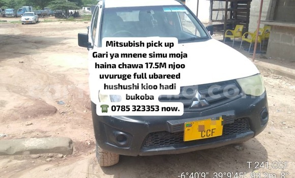 Buy Used Mitsubishi L200 White Car in Dar es Salaam in Dar es Salaam