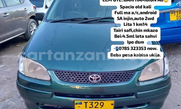 Buy Used Toyota Corolla Spacio Green Car in Dar es Salaam in Dar es Salaam