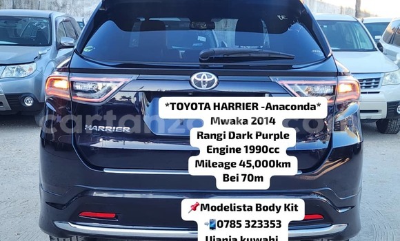 Nunua Mpya Toyota Harrier Nyeusi Gari ndani ya Dar es Salaam nchini Dar es Salaam