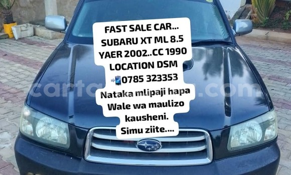 Nunua Ilio tumika Subaru XT Nyeusi Gari ndani ya Dar es Salaam nchini Dar es Salaam