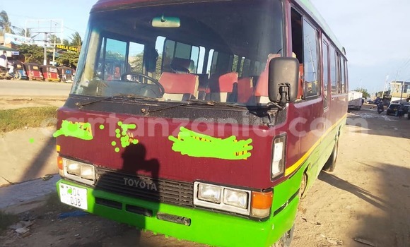 Buy Used Toyota Coaster Red Car in Dar es Salaam in Dar es Salaam
