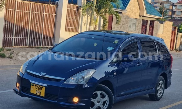 Buy Used Toyota Wish Blue Car in Dar es Salaam in Dar es Salaam