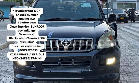 Buy New Toyota Land Cruiser Prado Black Car in Dar es Salaam in Dar es Salaam Buy New Toyota Land Cruiser Prado Black Car in Dar es Salaam in Dar es Salaam