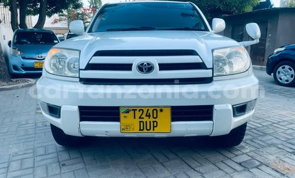 Buy Used Toyota Surf White Car in Dar es Salaam in Dar es Salaam