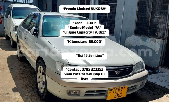 Buy New Toyota Premio Silver Car in Dar es Salaam in Dar es Salaam