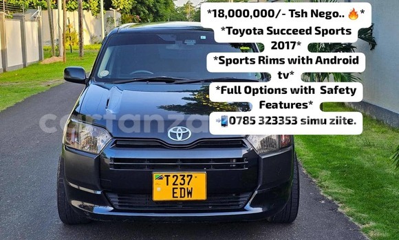 Nunua Ilio tumika Toyota Succeed Nyeusi Gari ndani ya Dar es Salaam nchini Dar es Salaam