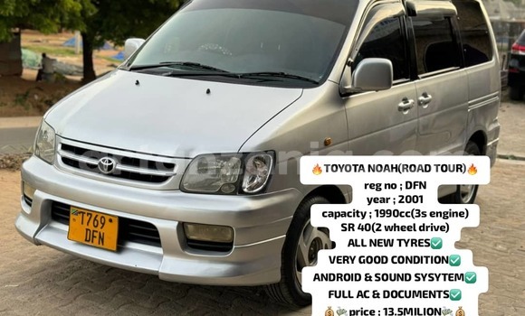 Buy Used Toyota Noah Silver Car in Dar es Salaam in Dar es Salaam