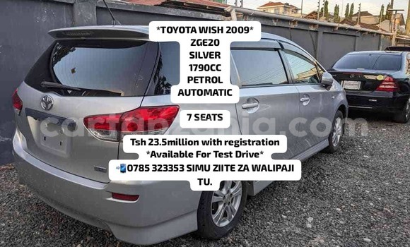 Buy New Toyota Wish Silver Car in Dar es Salaam in Dar es Salaam