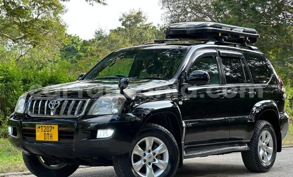 Buy Used Toyota Prado Black Car in Dar es Salaam in Dar es Salaam