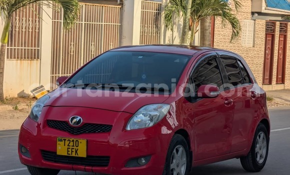 Buy Used Toyota Vitz Red Car in Dar es Salaam in Dar es Salaam